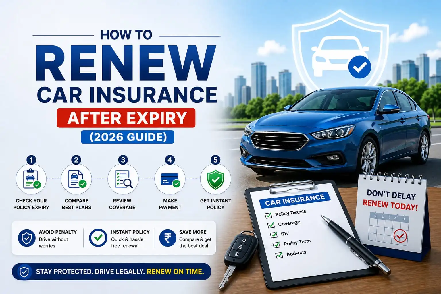 renew car insurance after expiry
