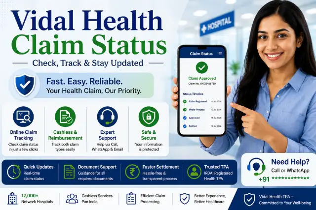 vidal health claim status
