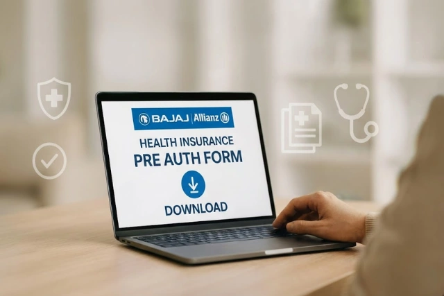 bajaj allianz pre auth form