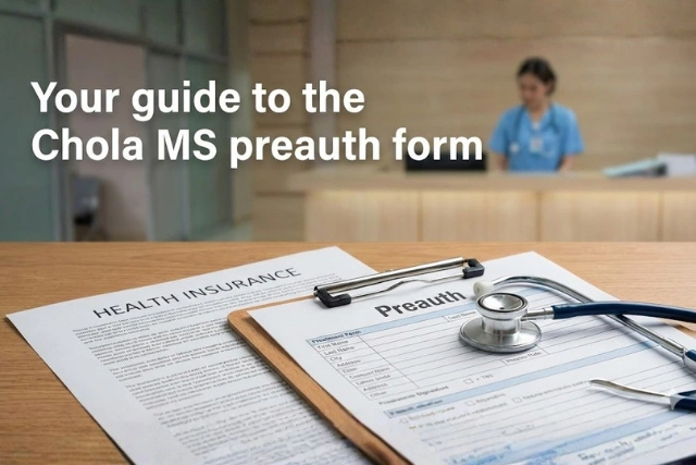 chola ms preauth form