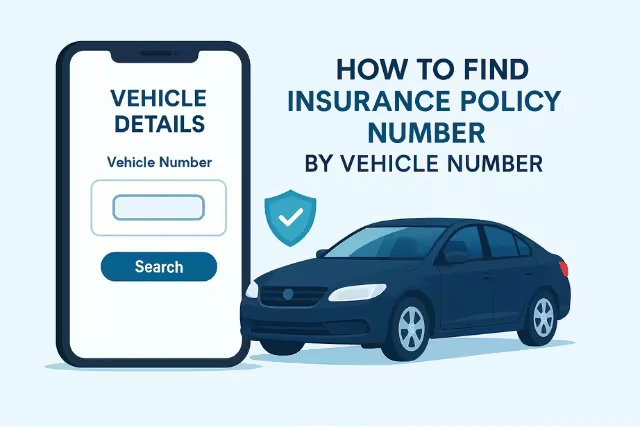 how to find insurance policy number by vehicle number