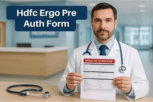hdfc ergo pre auth form