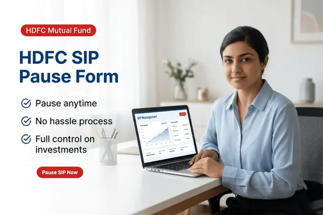 HDFC SIP Pause Form