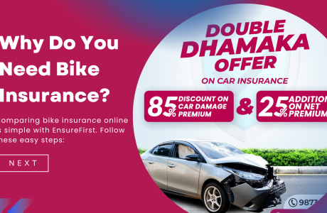 Comparing bike insurance online is simple with EnsureFirst. Follow these easy steps: