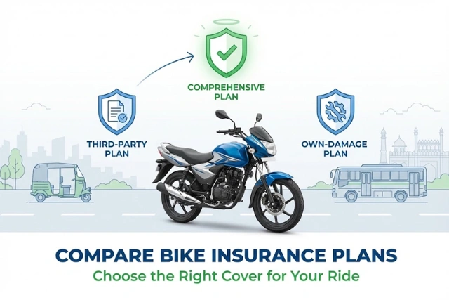 Compare Bike Insurance Rates Online & Save More in India: Get the Best Deals Online